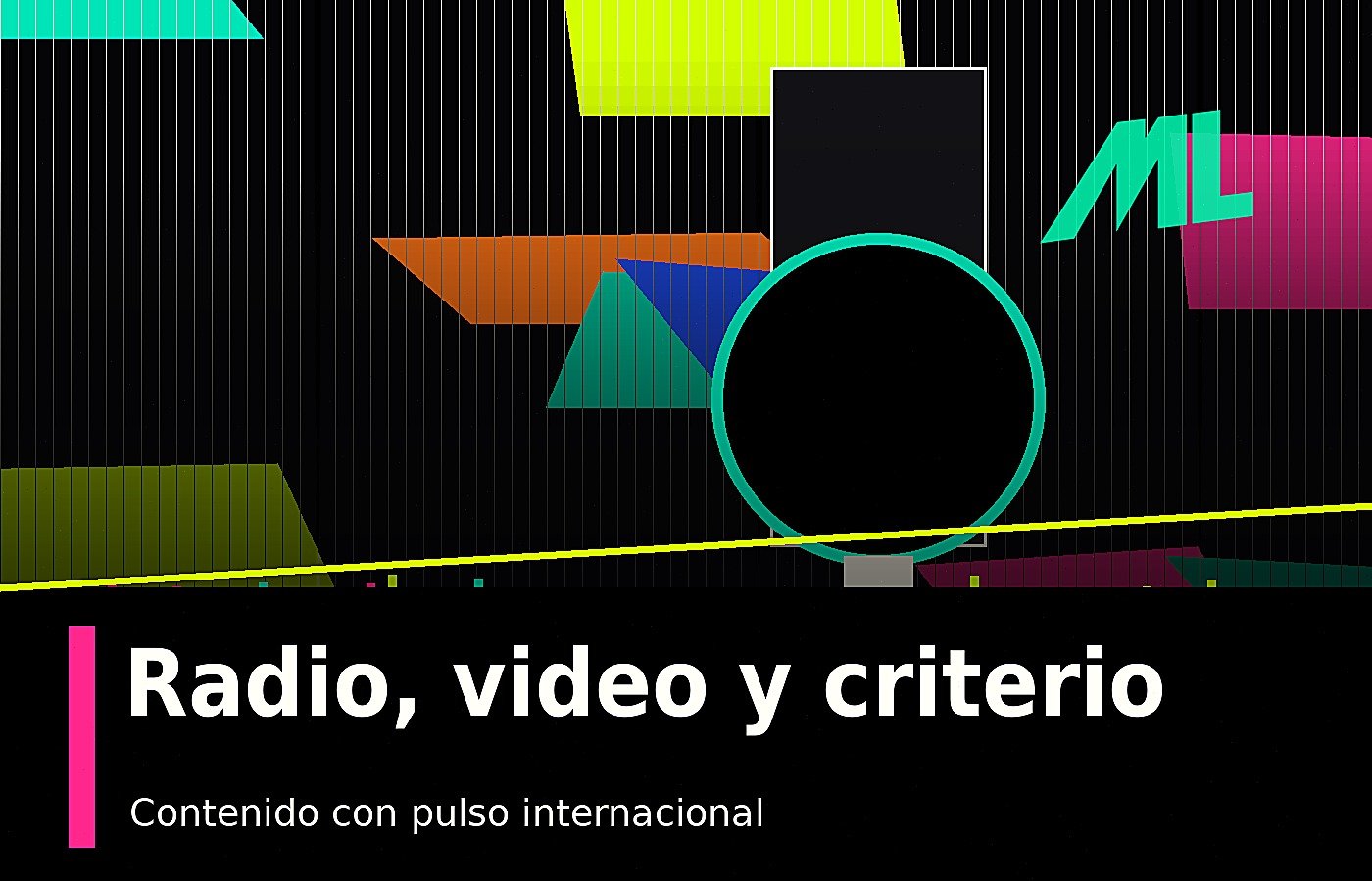 Estudio de radio y video